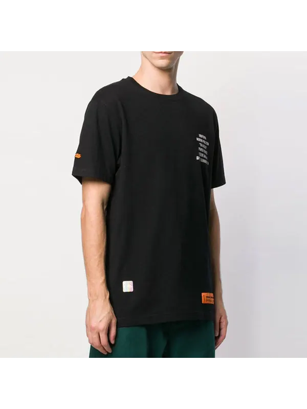 Футболка metal worker t-shirt 'black' Heron Preston — изображение 2 из 4, черный