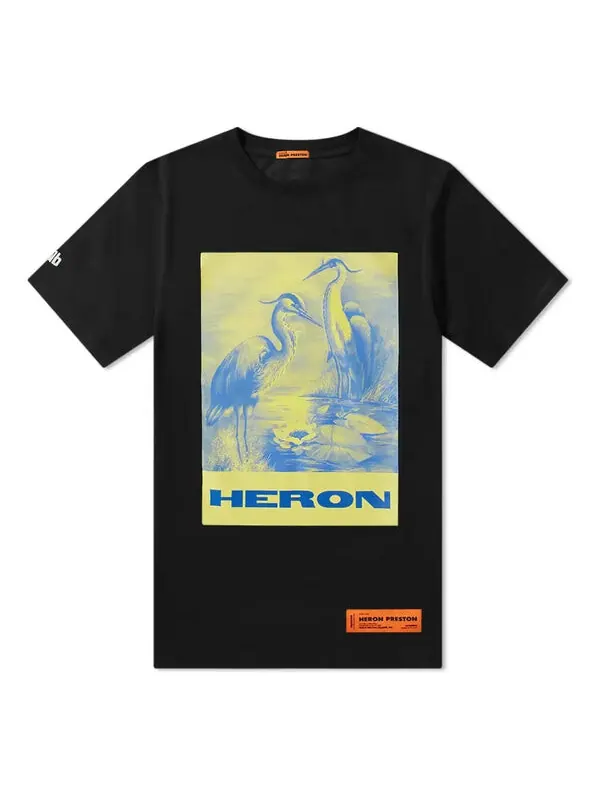 Футболка heron painting t-shirt 'black' Heron Preston — изображение 1 из 3, черный