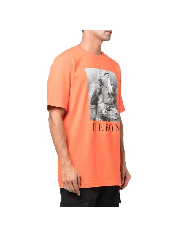 Футболка heron t-shirt 'orange' Heron Preston — изображение 3 из 4, оранжевый