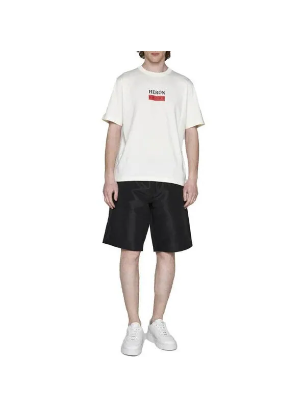 Футболка ss23 bonded t-shirt 'white red' Heron Preston — изображение 3 из 4, белый/красный