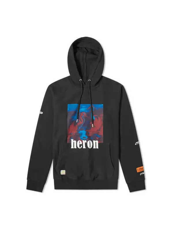 Толстовка heron hoodie 'black' Heron Preston — изображение 1 из 3, черный