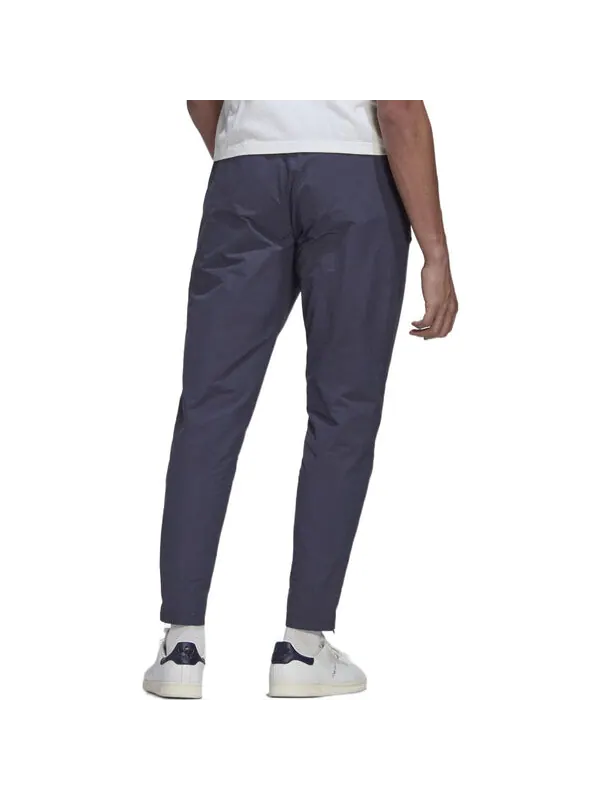Брюки men's originals solid color smiling face embroidered logo straight casual pants/trousers blue Adidas, мульти