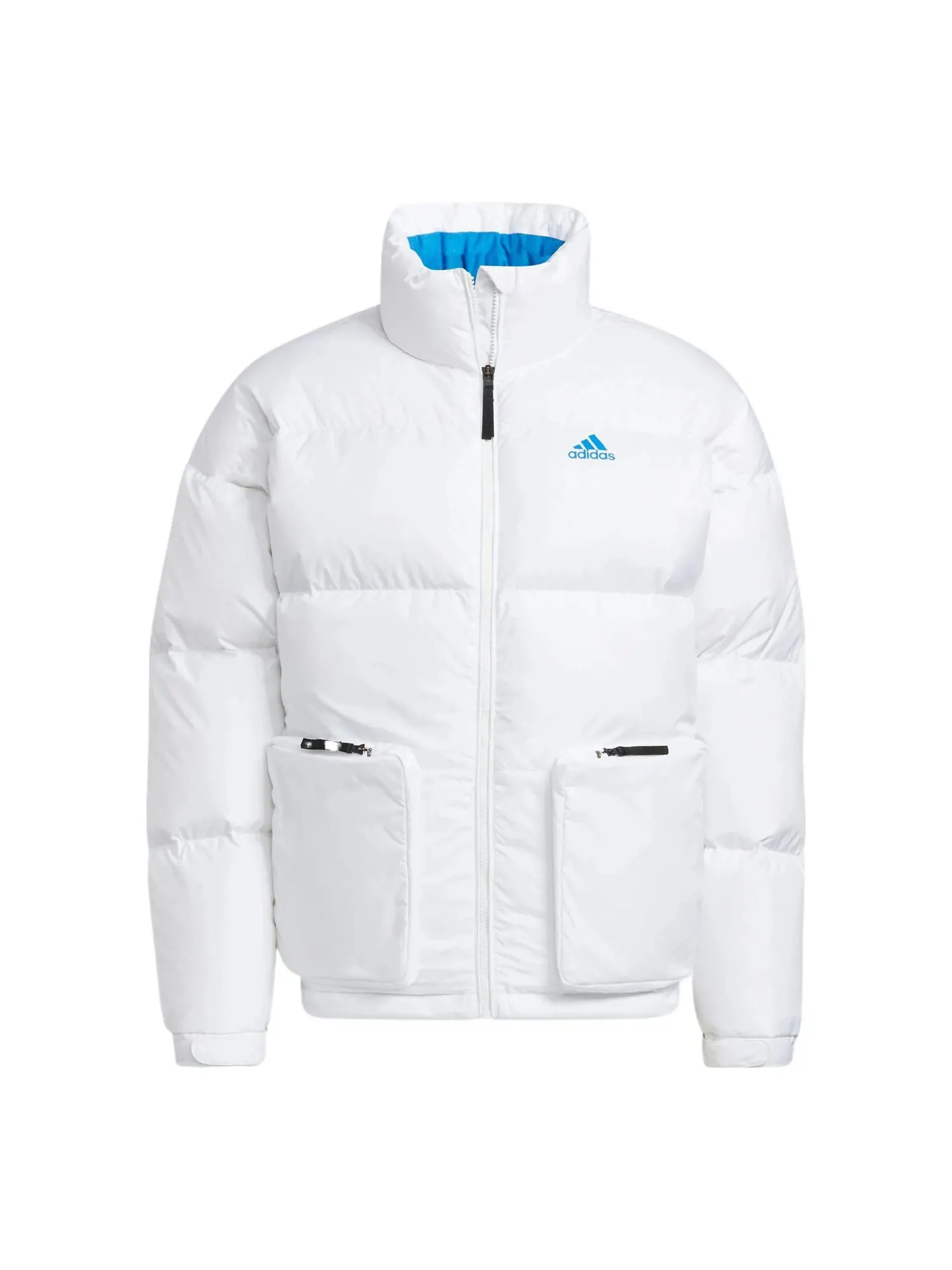 Пуховик Adidas Logo — изображение 1 из 4, белый