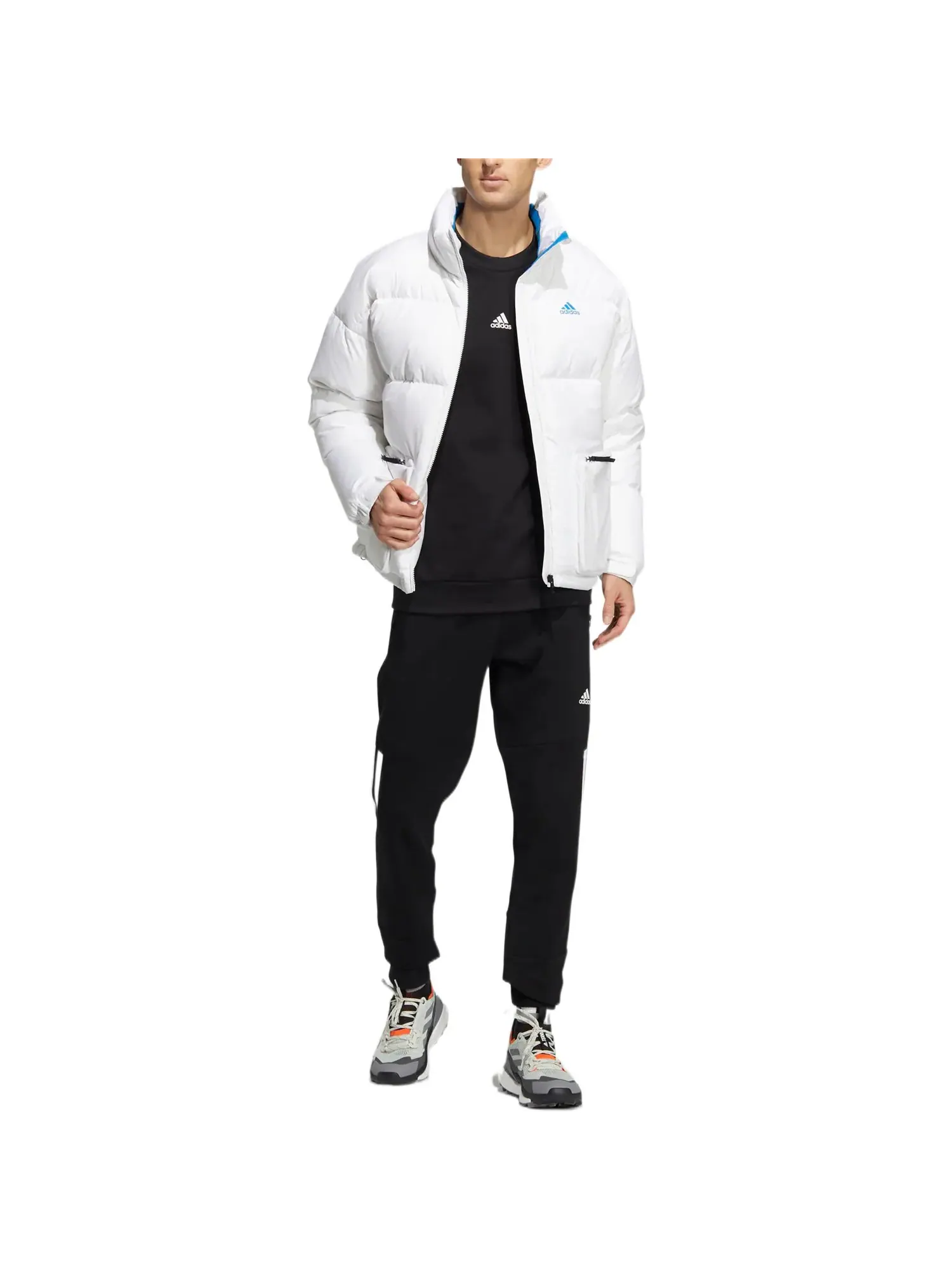 Пуховик Adidas Logo — изображение 4 из 4, белый