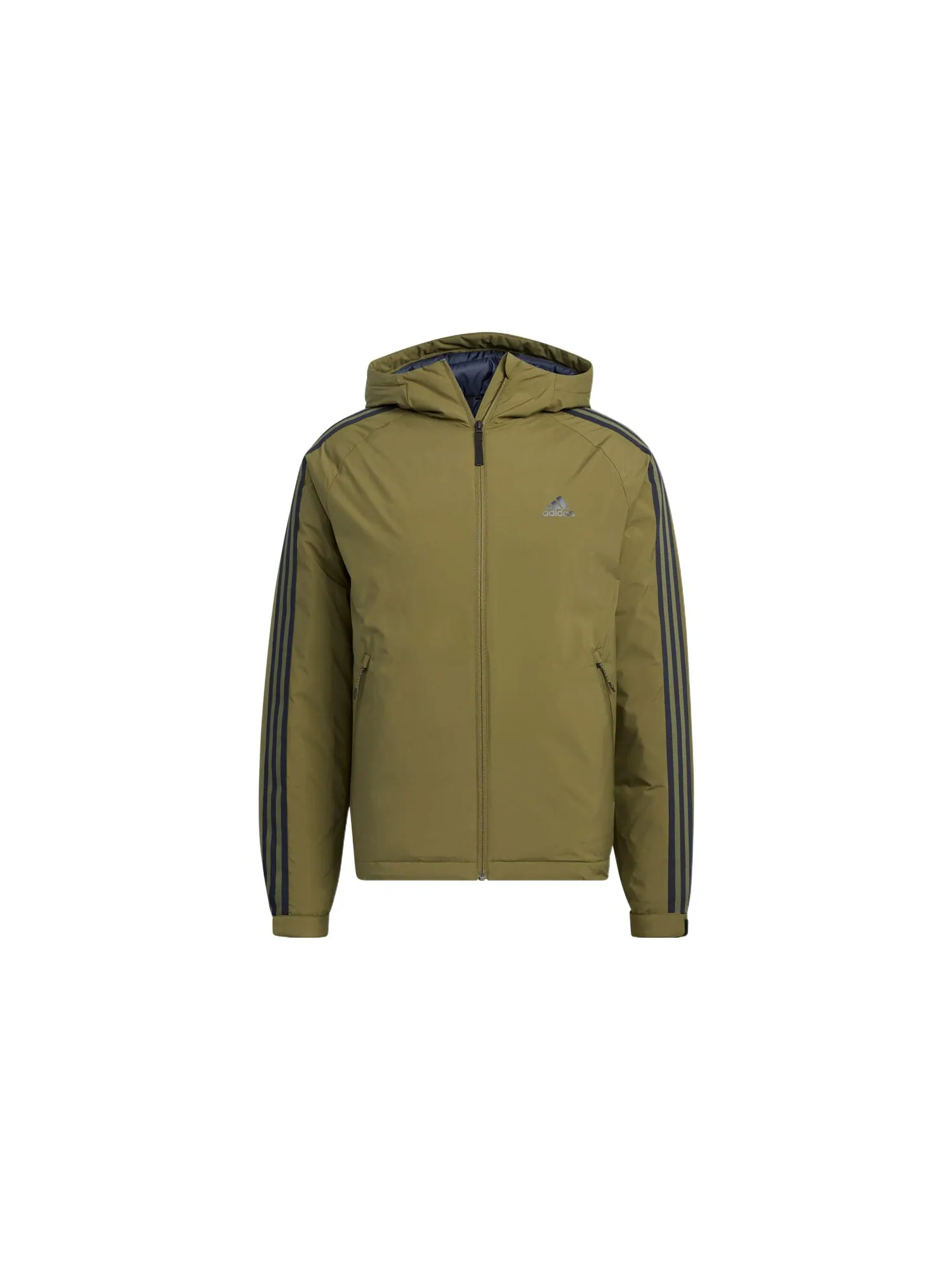 Пуховик Adidas Logo — изображение 1 из 4, зеленый