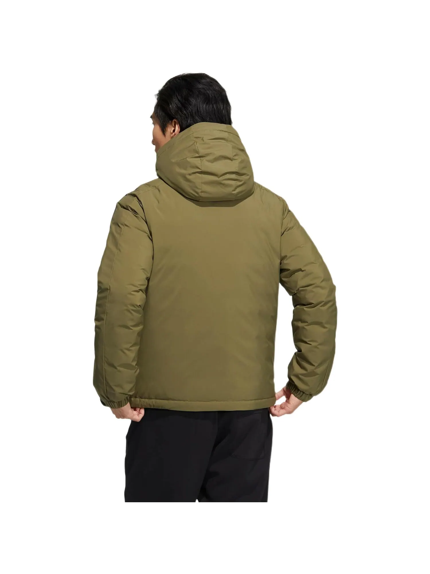 Пуховик Adidas Logo — изображение 3 из 4, зеленый