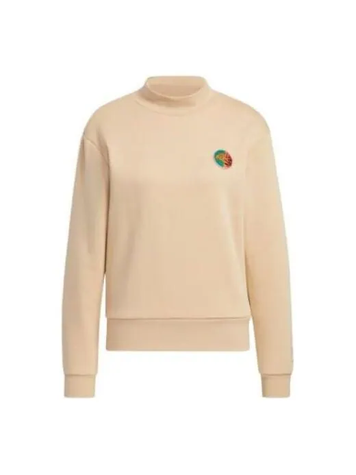 Свитер neo vbe sweatshirts 'tan' Adidas — изображение 1 из 4, бежевый