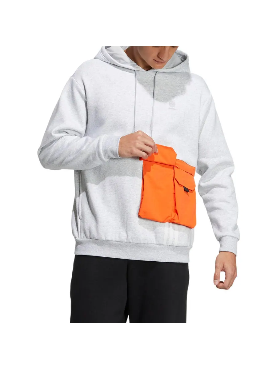 Худи adidas neo Logo — изображение 2 из 4, серый