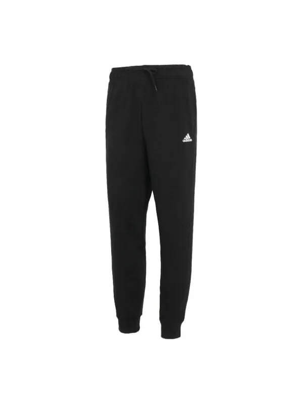 Спортивные штаны Men's adidas Logo Lacing Bundle Feet Sports Pants/Trousers/Joggers Black — изображение 1 из 4, черный