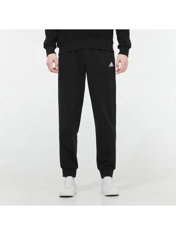 Спортивные штаны Men's adidas Logo Lacing Bundle Feet Sports Pants/Trousers/Joggers Black — изображение 2 из 4, черный