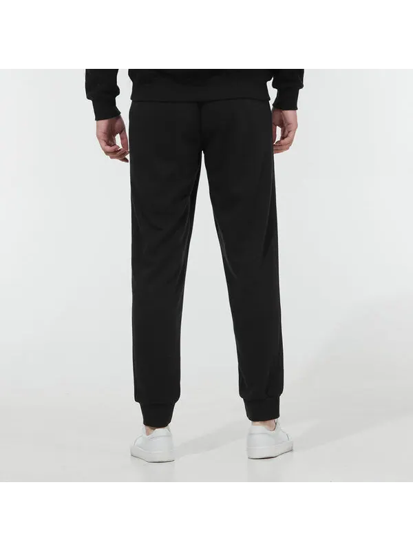 Спортивные штаны Men's adidas Logo Lacing Bundle Feet Sports Pants/Trousers/Joggers Black — изображение 3 из 4, черный