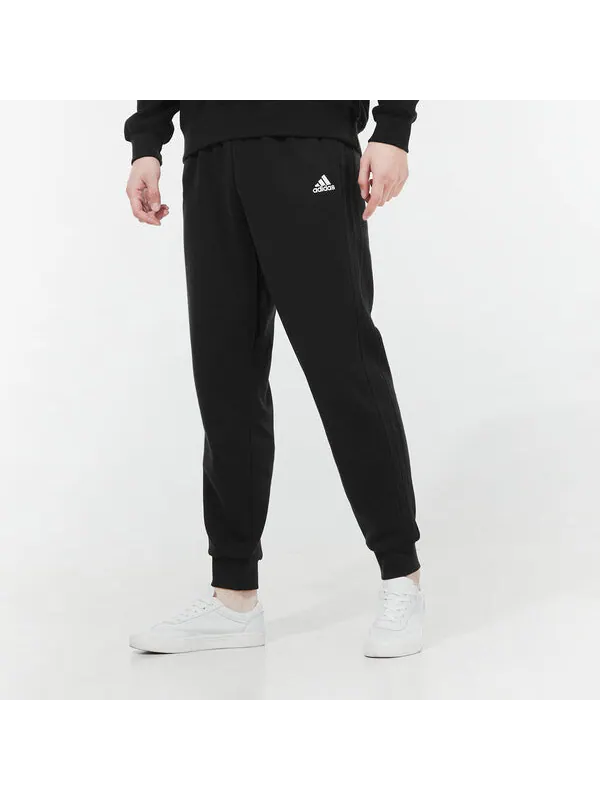 Спортивные штаны Men's adidas Logo Lacing Bundle Feet Sports Pants/Trousers/Joggers Black — изображение 4 из 4, черный