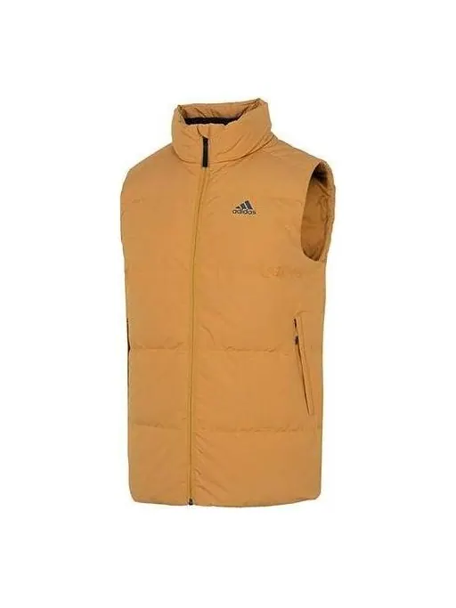 Жилет down vest 'tan' Adidas — изображение 1 из 4, бежевый