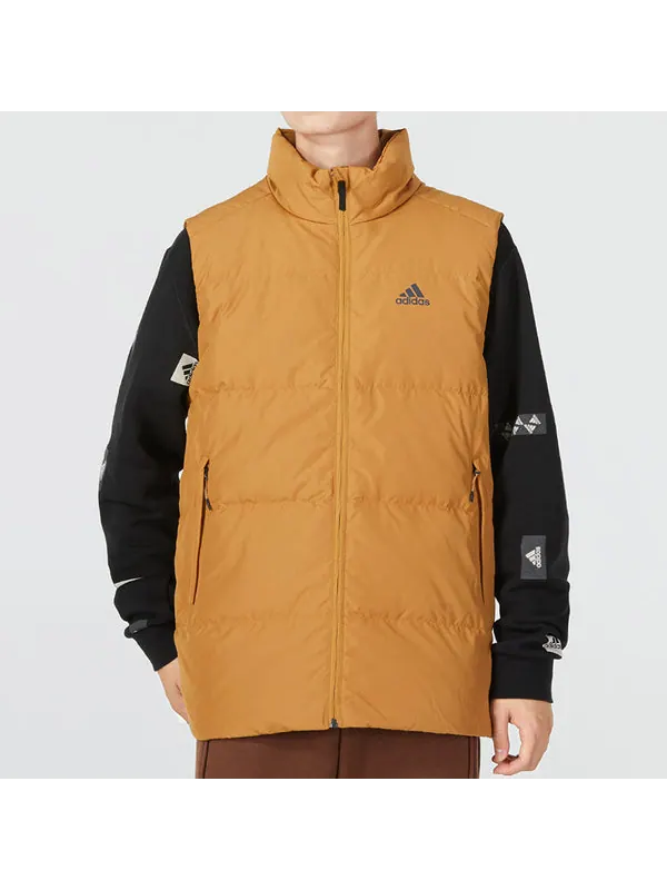 Жилет down vest 'tan' Adidas — изображение 3 из 4, бежевый