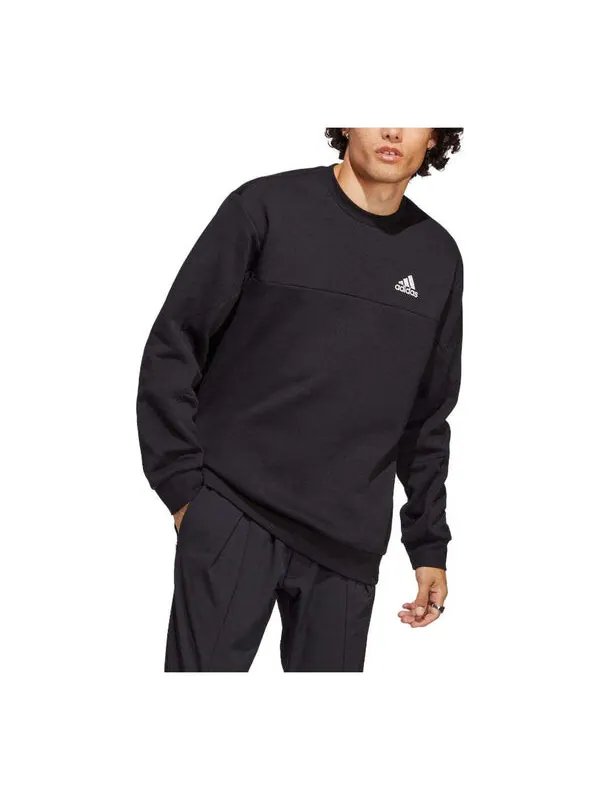 Свитера стадион флис значок спортивной Толстовка Adidas — изображение 3 из 3, черный