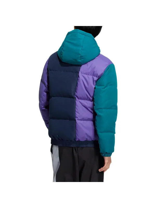 Куртка neo vbe пуховики Adidas — изображение 3 из 3, фиолетовый/черный