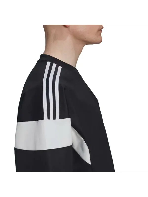 Толстовка оригиналы adicolor классика cut line crew свитшот Adidas — изображение 3 из 4, черный/мульти