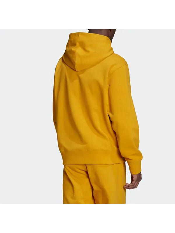 Толстовка adidas originals Adicolor Trefoil 'Yellow' — изображение 3 из 3, желтый