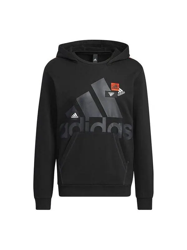 Рубашка должны иметь фирменную упаковку, толстовка с начесом Adidas — изображение 1 из 4, черный/мульти