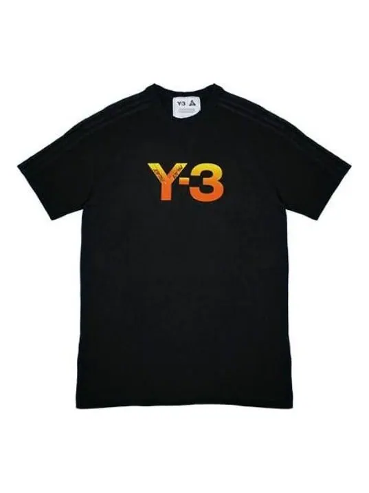 Футболка adidas Y-3 x PALACE Logo T-Shirt 'Black' — изображение 1 из 1, черный