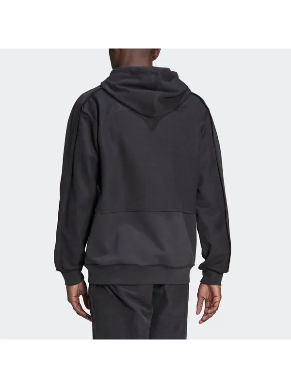 Толстовка Men's adidas originals Sports Solid Color Black — изображение 4 из 4, мульти