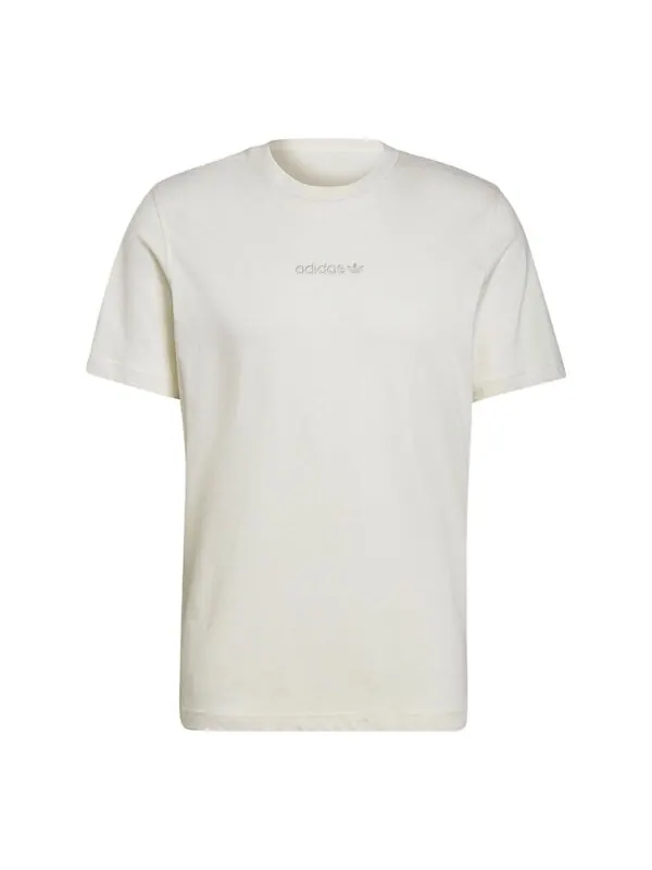 Футболка adidas originals Logo Round Neck Pullover Short Sleeve White — изображение 1 из 4, мульти