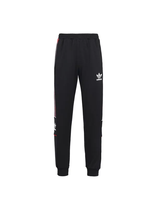 Спортивные штаны Men's adidas originals SS22 Manchester United Casual Stripe Printing Bundle Feet — изображение 1 из 3