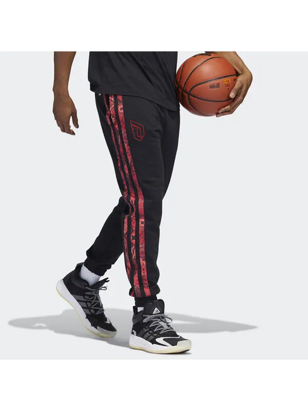 Спортивные штаны adidas Mic Dame Pant limited Side Stripe Basketball Sports Bundle Feet Pants Black — изображение 3 из 3