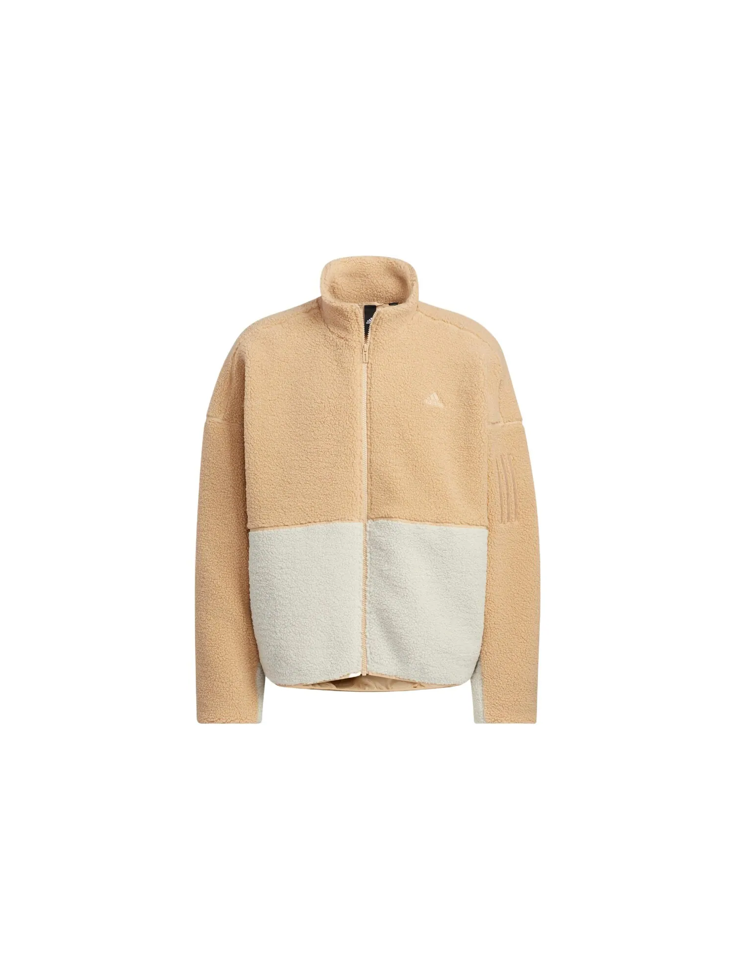 Флисовая куртка Adidas — изображение 1 из 4, белый