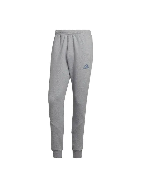 Спортивные штаны Adidas Stadium Fleece Badge of Sport Cuffed Pants 'Medium Grey' — изображение 1 из 4, серый