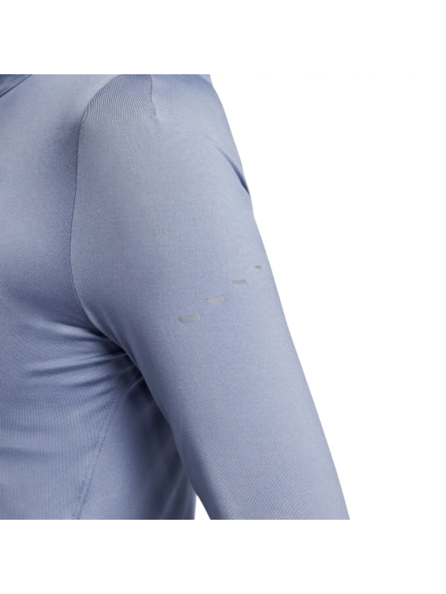 Топ (WMNS) Nike Swift Dri-FIT Sun Protection Running Top 'World Indigo Reflective Silver' — изображение 3 из 5, серый