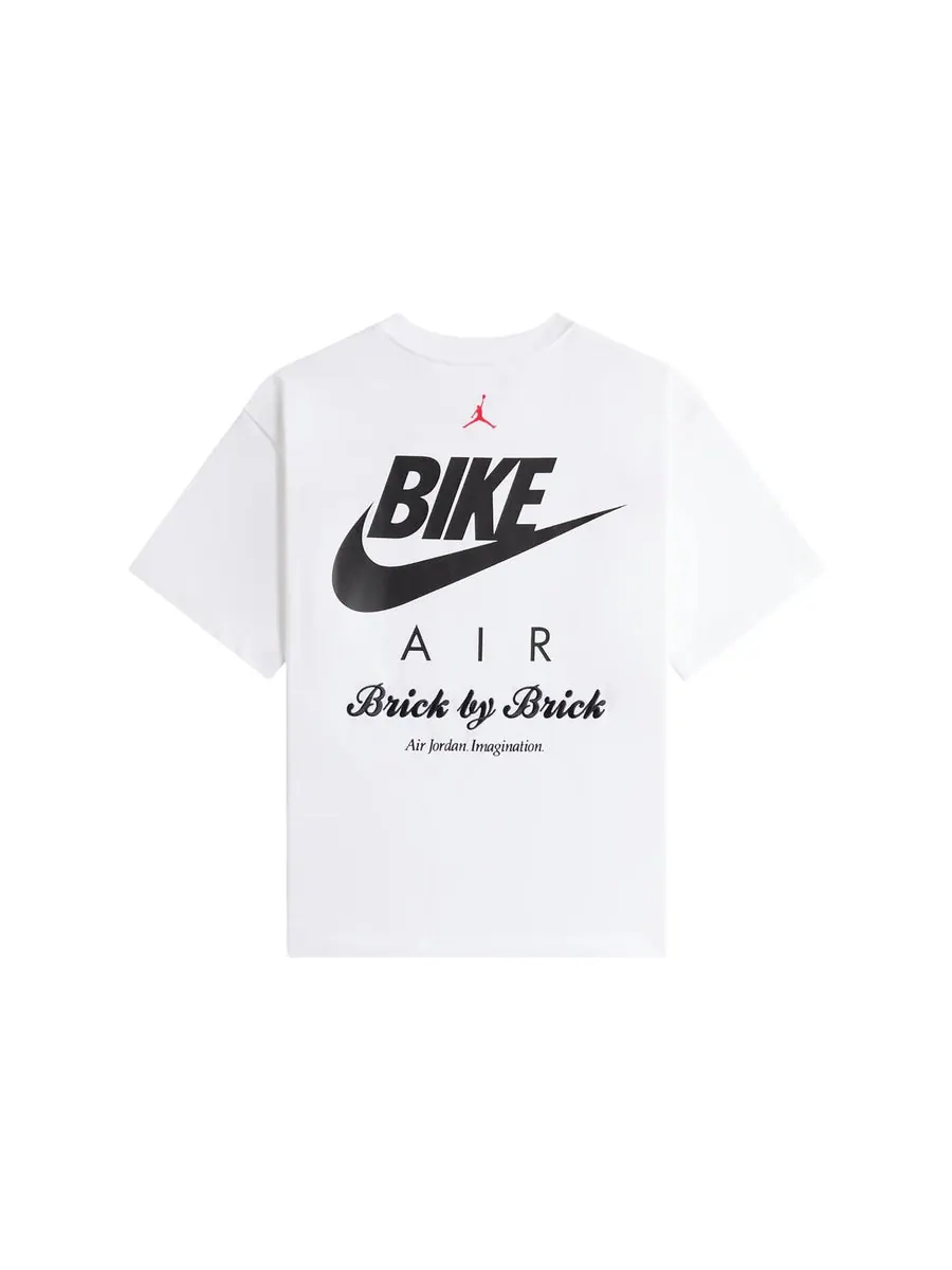 Футболка Air Jordan x Nigel Sylvester Bike Air T-shirt 'White' — изображение 2 из 2, белый
