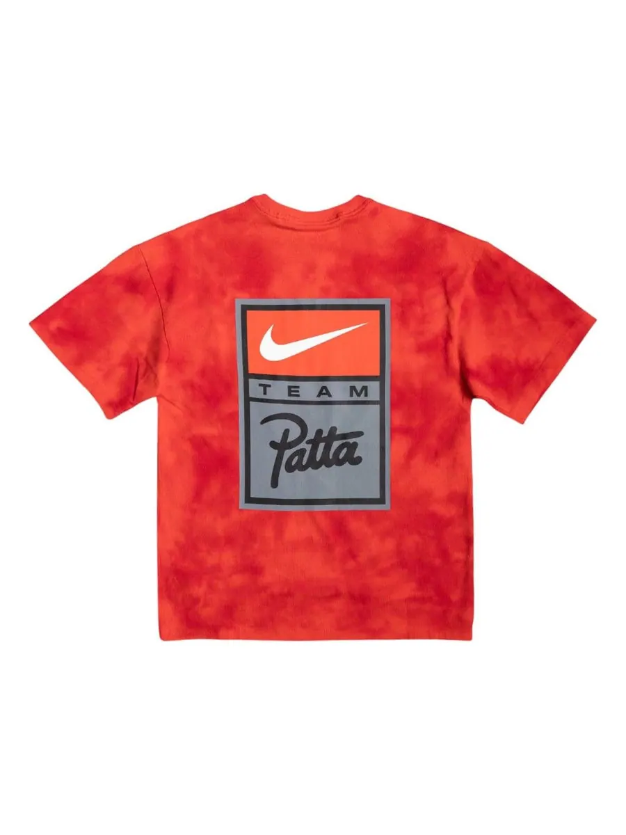 Футболка Nike x Patta T-Shirt 'Red' — изображение 2 из 2, красный