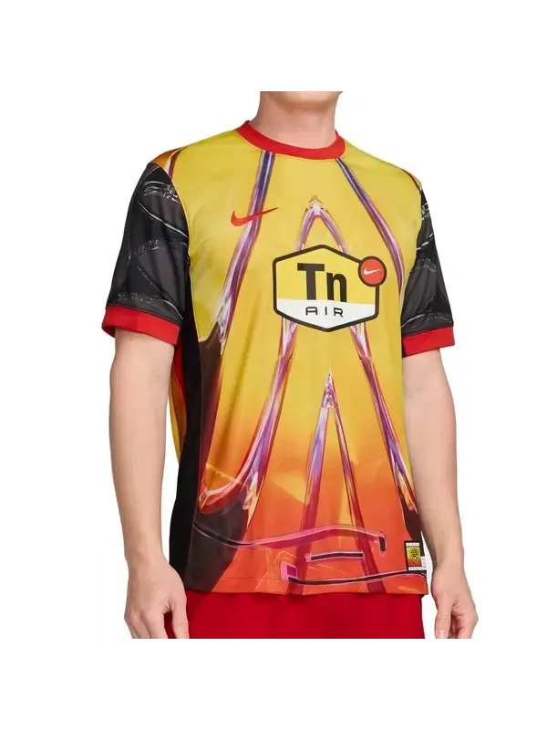 Спортивная футболка air max tn stadium replica soccer jersey 'kumquat speed yellow' Nike — изображение 1 из 4, желтый/черный