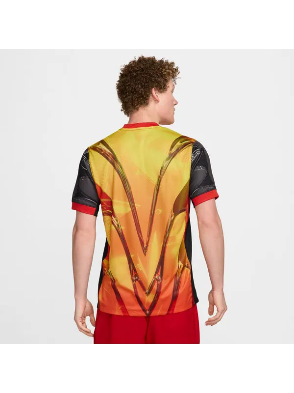 Спортивная футболка air max tn stadium replica soccer jersey 'kumquat speed yellow' Nike — изображение 2 из 4, желтый/черный