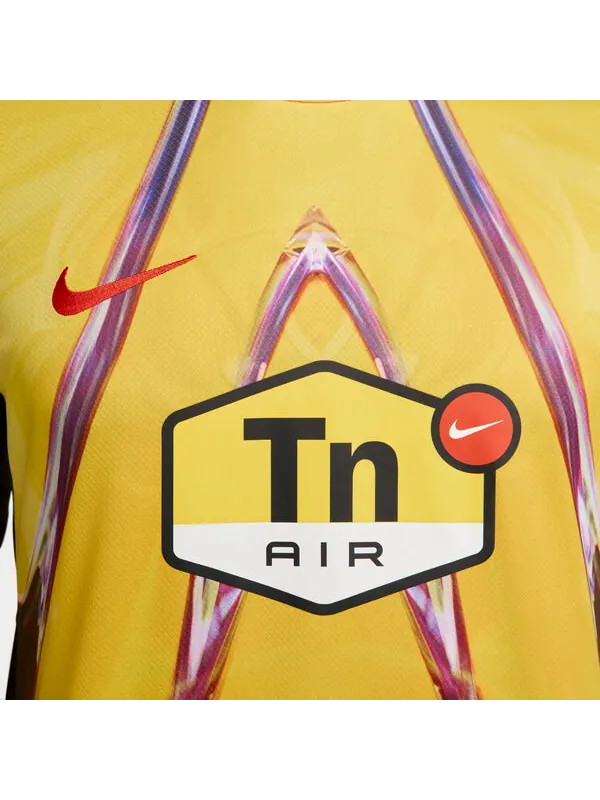 Спортивная футболка air max tn stadium replica soccer jersey 'kumquat speed yellow' Nike — изображение 3 из 4, желтый/черный