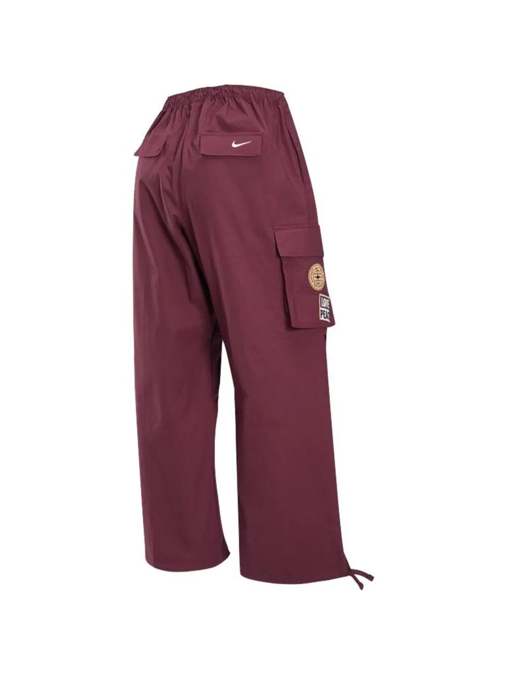 Рабочие брюки Nike Sportswear — изображение 2 из 3, бордовый/белый/желтый