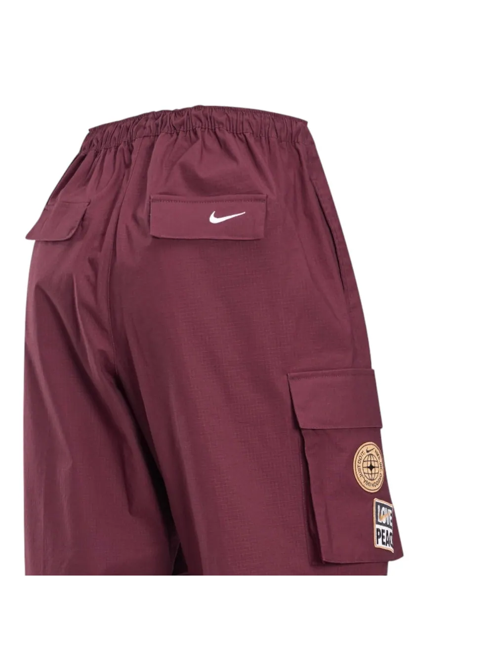 Рабочие брюки Nike Sportswear — изображение 3 из 3, бордовый/белый/желтый