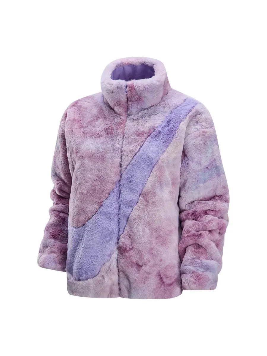 Куртка Nike Big Swoosh Jacket 'Purple' — изображение 1 из 2, фиолетовый