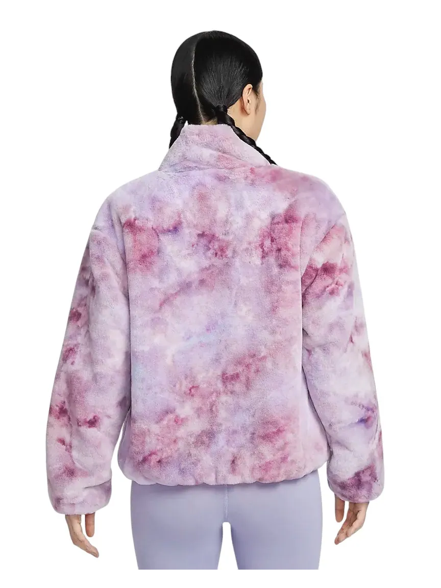 Куртка Nike Big Swoosh Jacket 'Purple' — изображение 2 из 2, фиолетовый