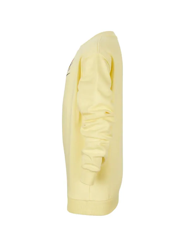 Свитер sportswear club fleece sweatshirt 'yellow' Nike — изображение 3 из 3, желтый/коричневый