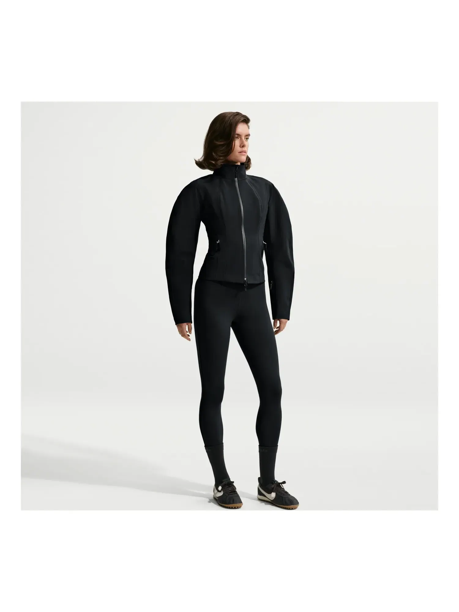 Леггинсы Nike x Jacquemus со стременами, черные, HQ6272-010 — изображение 1 из 6, черный