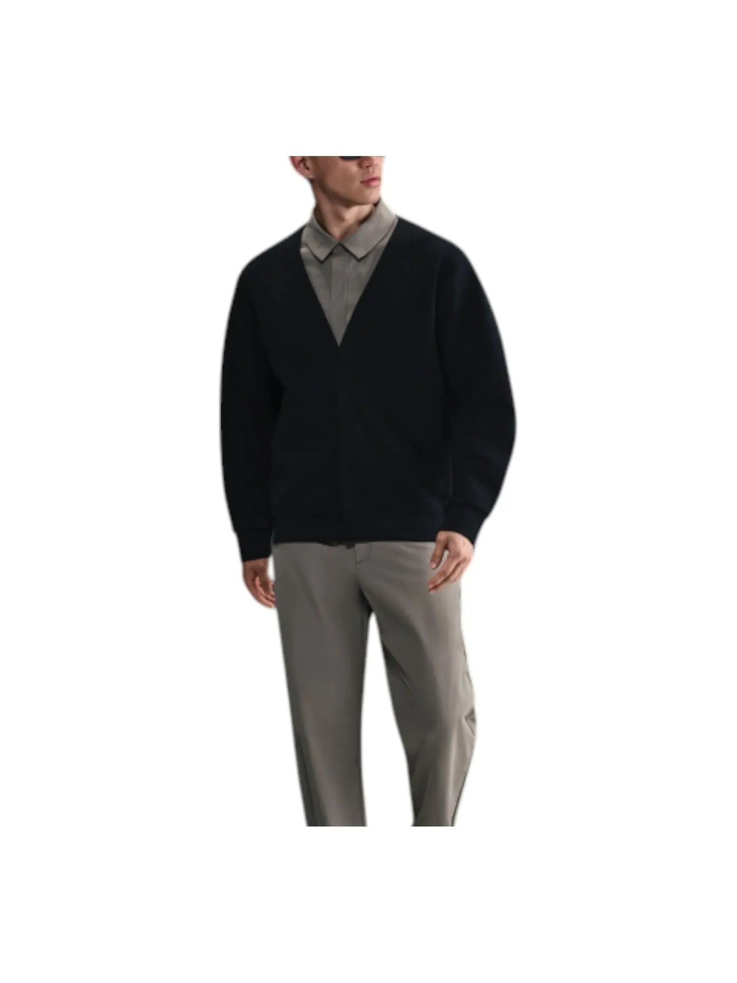 Свитер Nike 24.7 Impossibly Soft Sweater 'Black' — изображение 1 из 3, черный