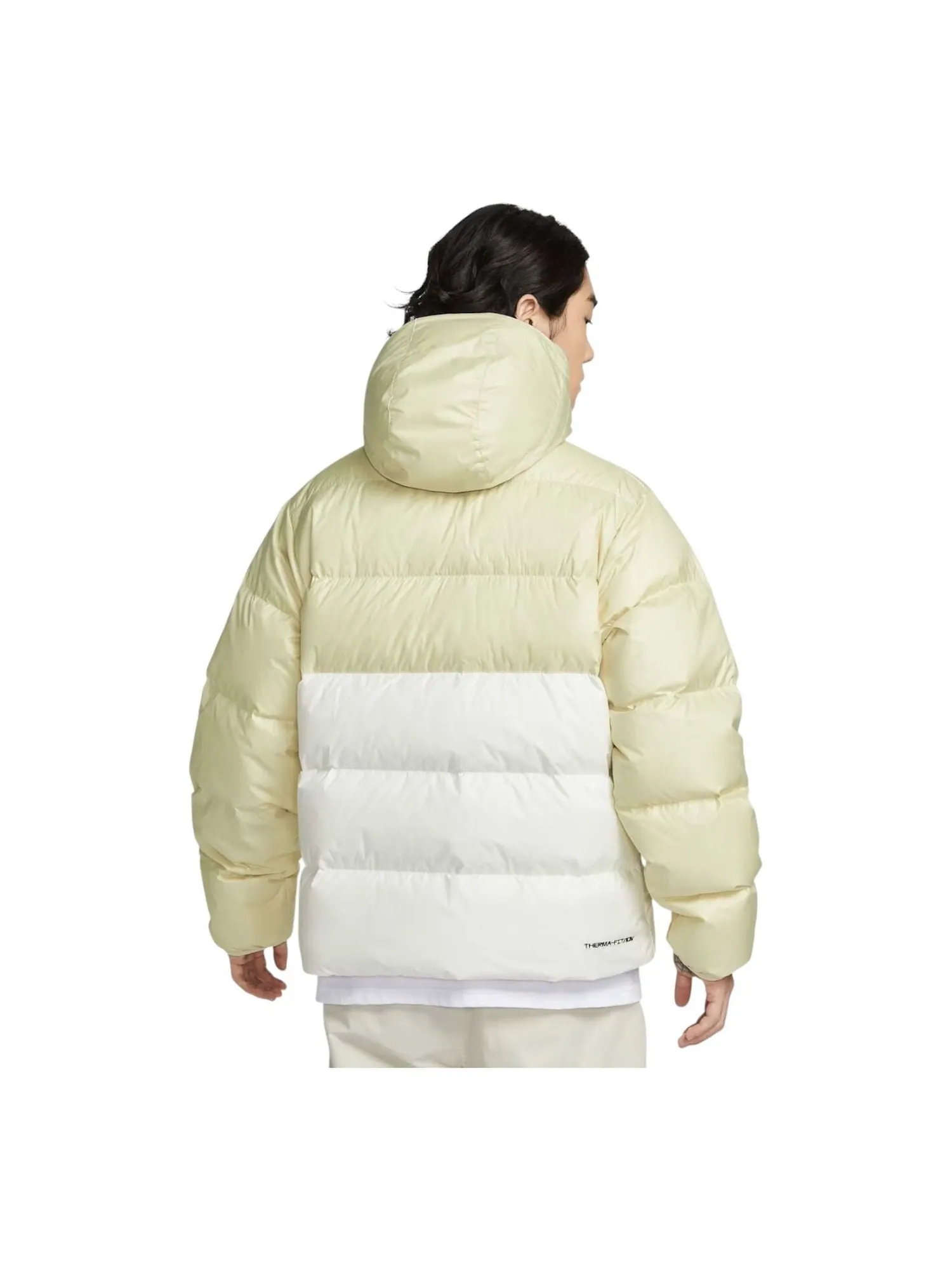 Куртка Nike Windrunner Down Jacket 'Light Khaki Sail White' — изображение 3 из 3, мульти