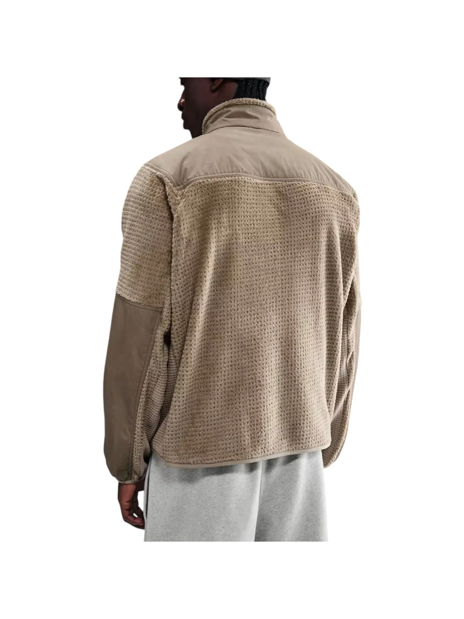 Куртка Nike x Stussy High-Loft Full-Zip Jacket 'Khaki' — изображение 3 из 3, коричневый
