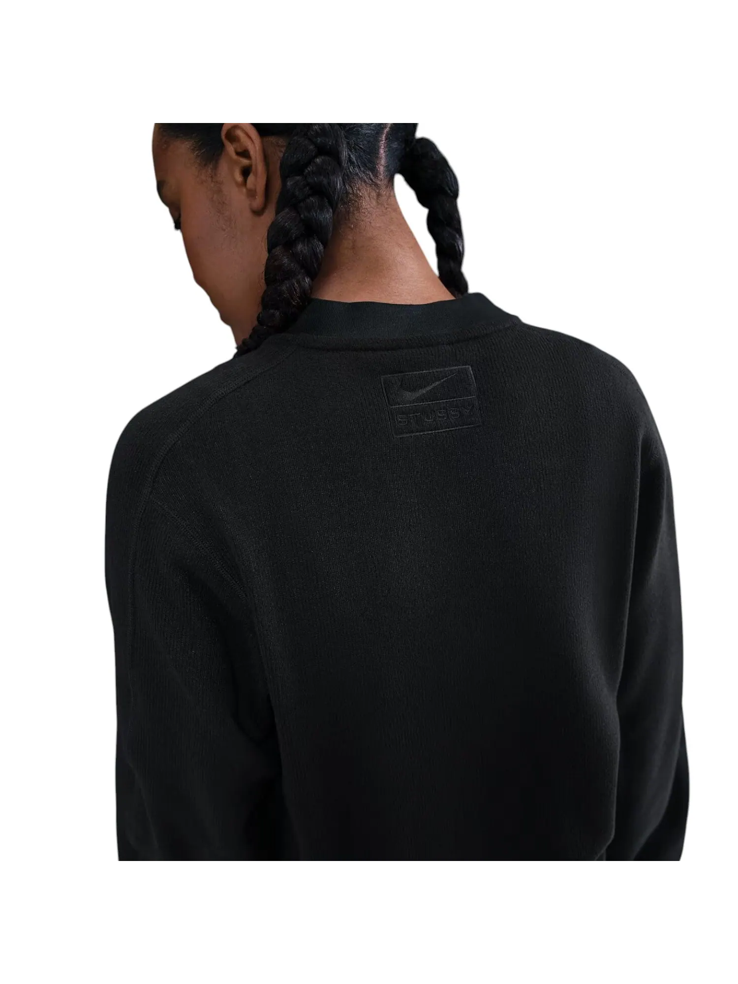 Футболка Nike x Stussy Thermal Pullover Sweatshirt 'Black' — изображение 3 из 3, черный