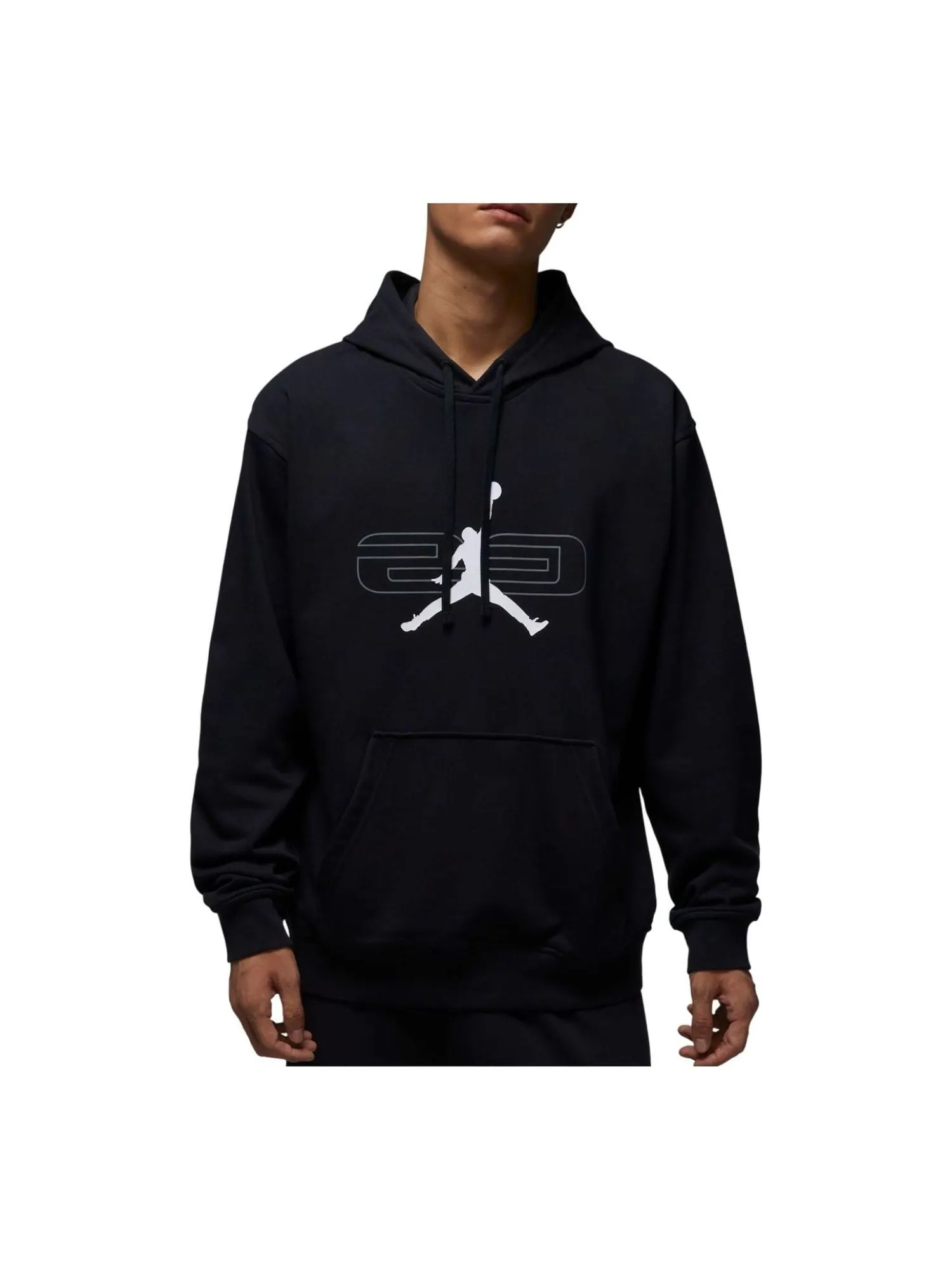 Худи Air Jordan Sport Crossover Fleece Pullover Hoodie 'Black' — изображение 1 из 4, черный