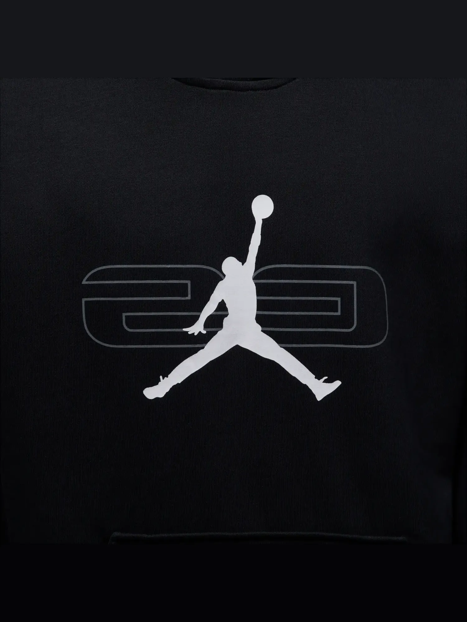 Худи Air Jordan Sport Crossover Fleece Pullover Hoodie 'Black' — изображение 3 из 4, черный