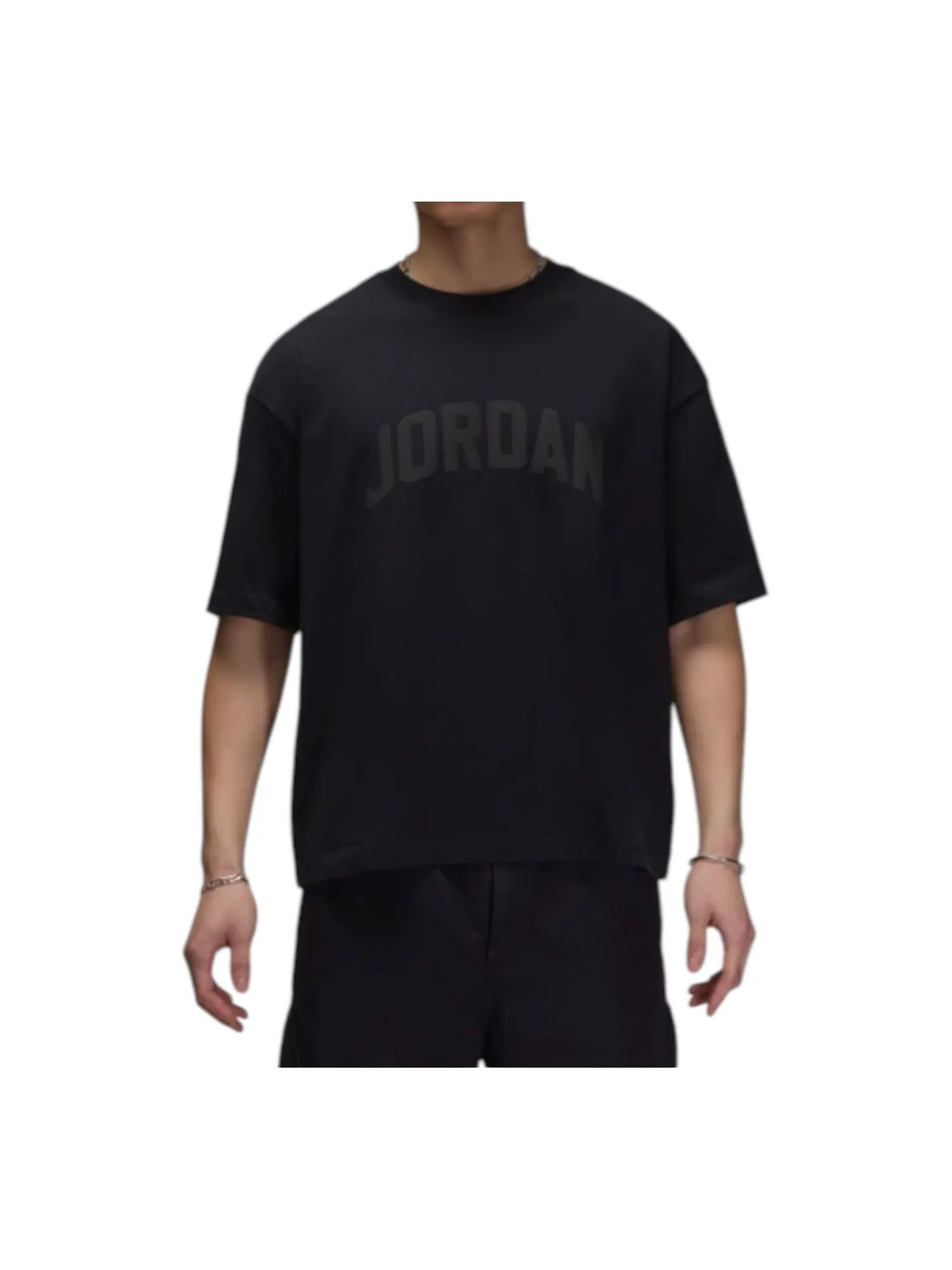 Футболка Air Jordan Flight Boxy T-Shirt 'Black' — изображение 1 из 2, черный