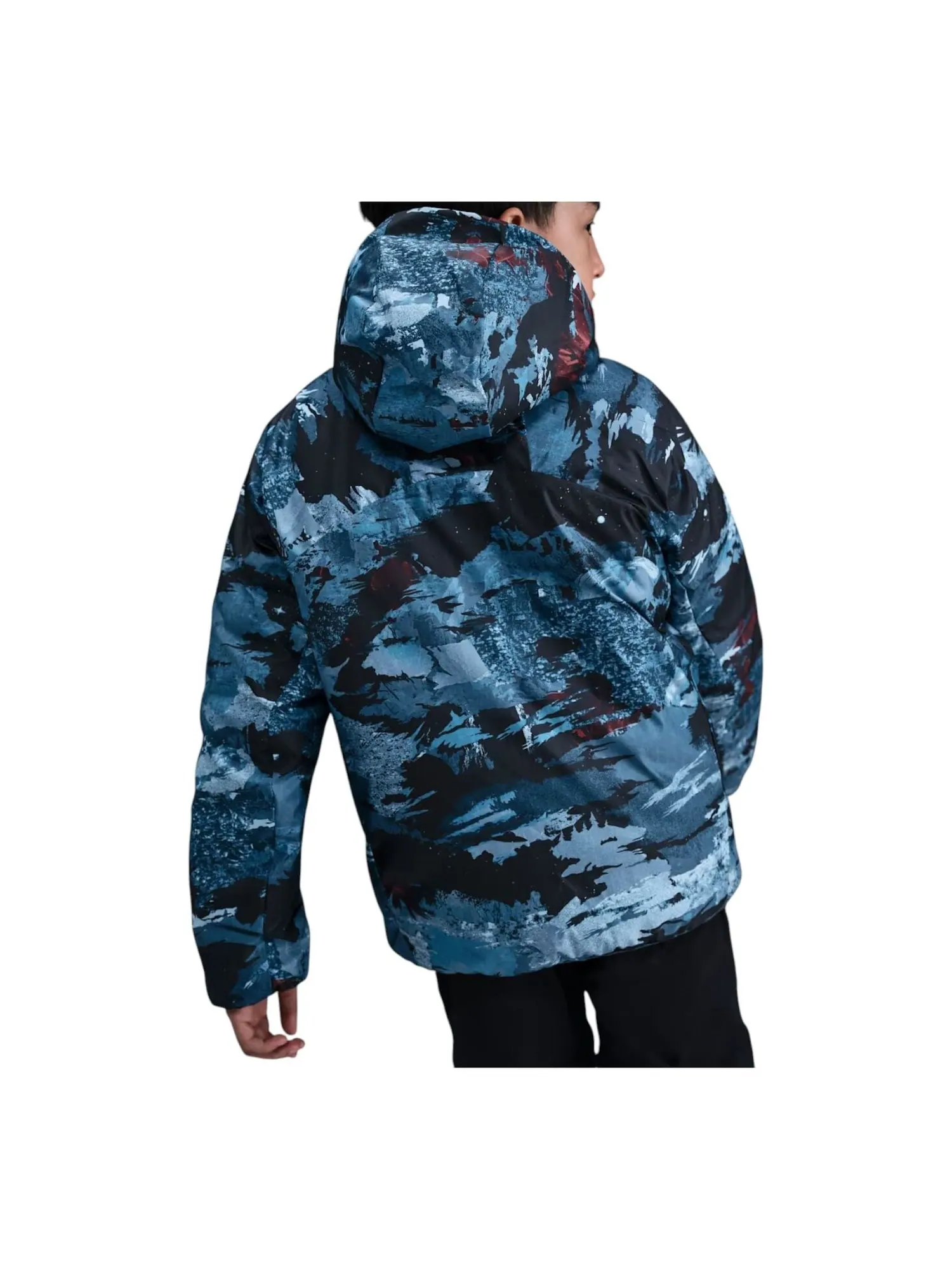 Куртка (GS) Nike ACG Lava Flow Therma-FIT ADV Jacket 'Thunder Blue Summit White' — изображение 3 из 3, темно-синий